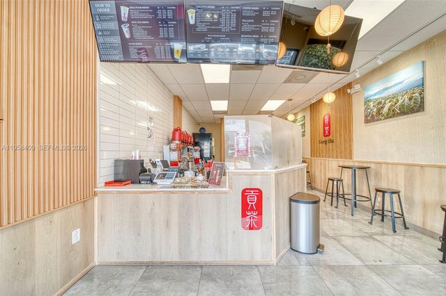 Boba Tea Restaurant For Sale In Flagler Street, Miami, FL 33174