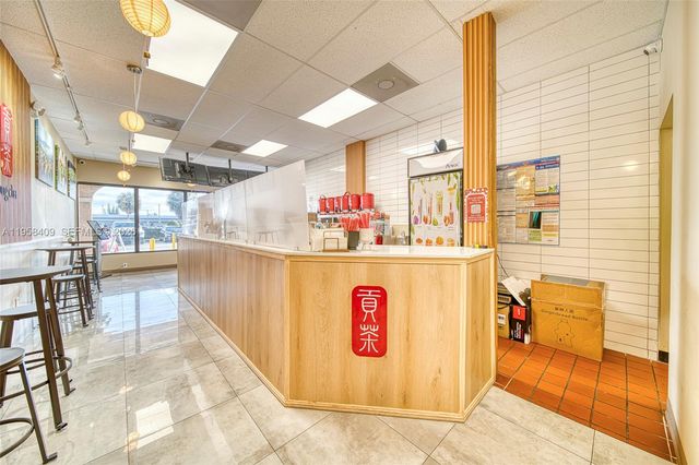 Boba Tea Restaurant For Sale In Flagler Street, Miami, FL 33174
