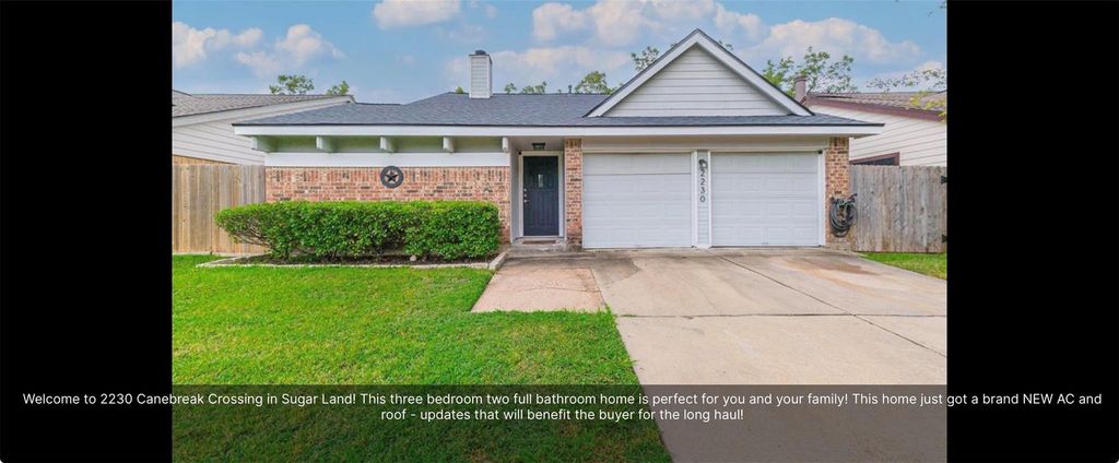 2230 Canebreak Crossing, Sugar Land, TX 77478