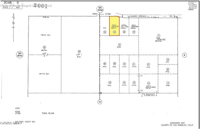 Barrel Springs Road, Palmdale, CA 93550