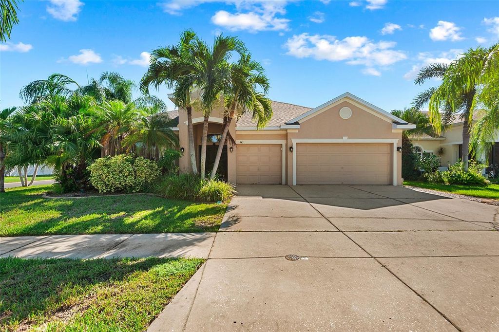 Image 1 of property listing at 443 YORK DALE DRIVE, Ruskin, FL 33570