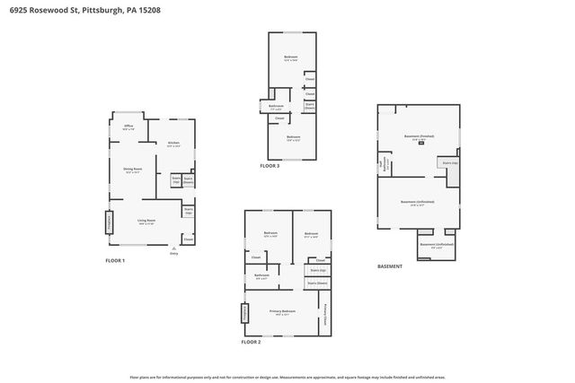 6925 Rosewood Street, Point Breeze, PA 15208