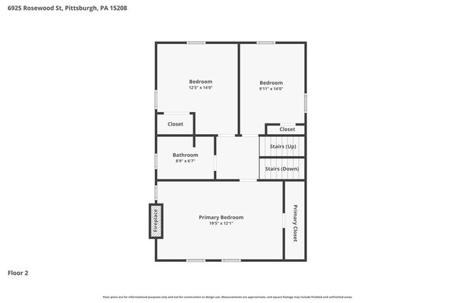 6925 Rosewood Street, Point Breeze, PA 15208