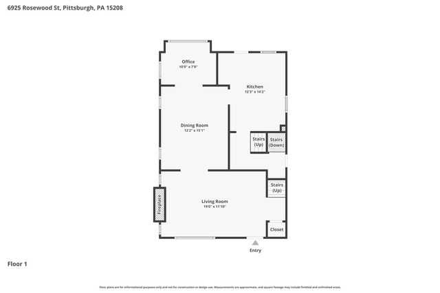 6925 Rosewood Street, Point Breeze, PA 15208