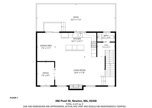 264 Pearl St. 2, Newton, MA 02458