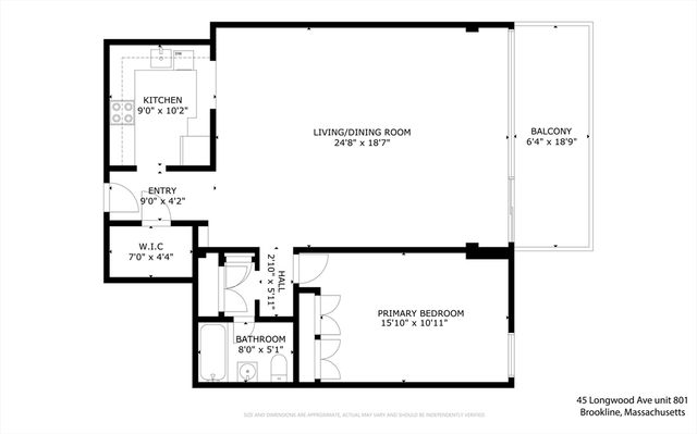 45 Longwood Ave 801, Brookline, MA 02446