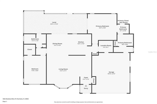 1052 SHEEHAN BOULEVARD, Port Charlotte, FL 33952