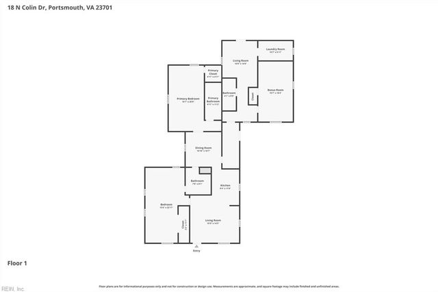 18 N Colin DR, Portsmouth, VA 23701