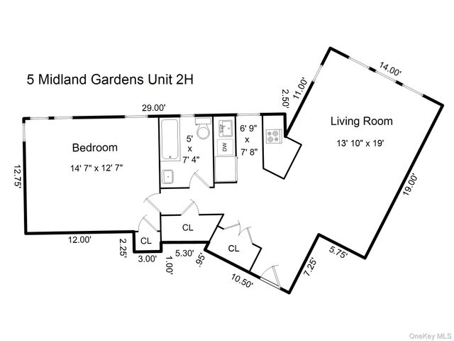 5 Midland Gardens 2H, Bronxville, NY 10708