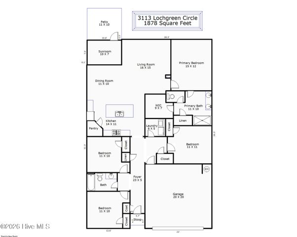 3113 Lochgreen Circle, Leland, NC 28451