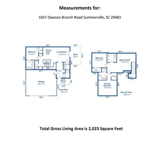 1657 Dawson Branch Road, Summerville, SC 29483
