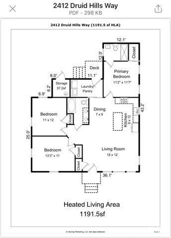 2412 Druid Hills Way, Charlotte, NC 28206