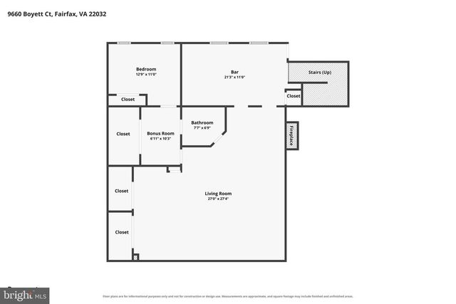 9660 BOYETT CT, Fairfax, VA 22032