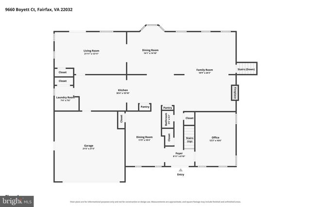 9660 BOYETT CT, Fairfax, VA 22032