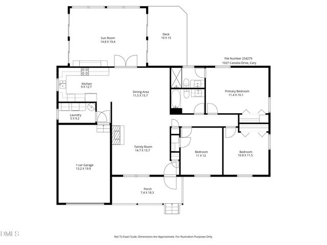 1027 Castalia Drive, Cary, NC 27513