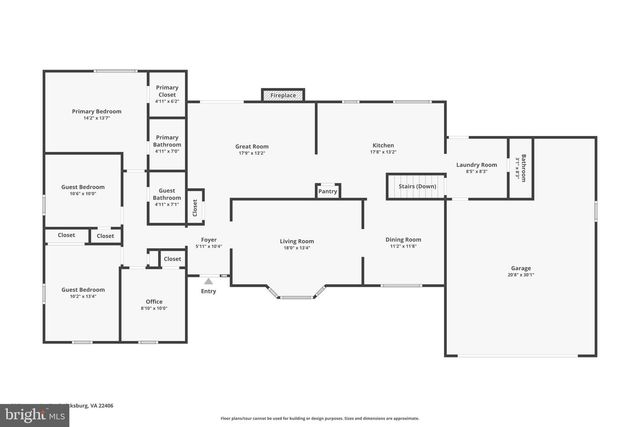 64 PANNERS LN, Fredericksburg, VA 22406