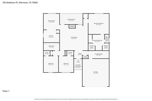 702 Madison Place, Sherman, TX 75092