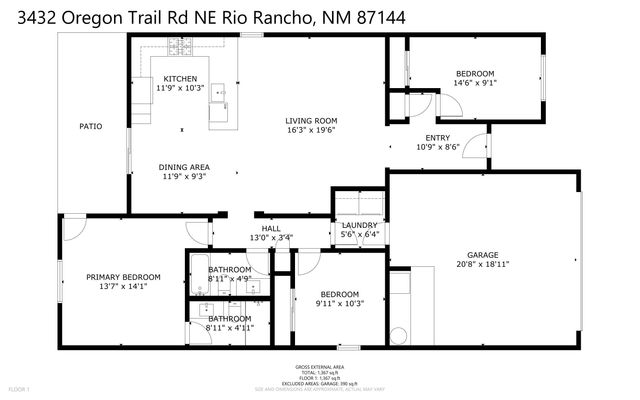 3432 Oregon Trail Road NE, Rio Rancho, NM 87144