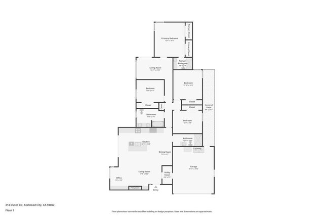 314 Outer Circle, Redwood City, CA 94062