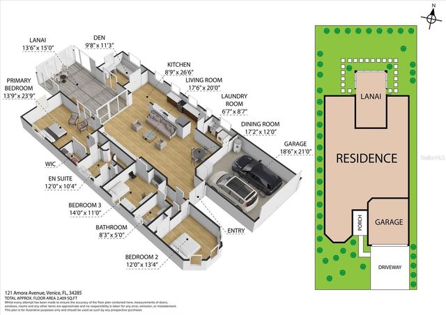 121 AMORA AVENUE, Venice, FL 34285