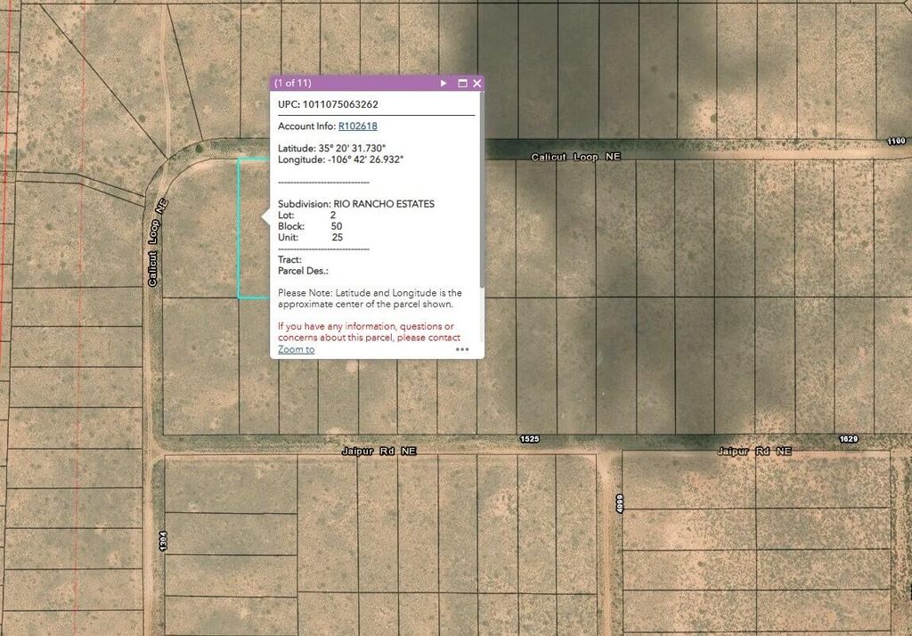 L2 B50 U25 CALICUT Loop NE, Rio Rancho, NM 87144