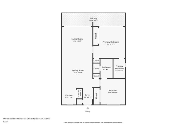 4719 S Ocean Blvd. PH8, North Myrtle Beach, SC 29582