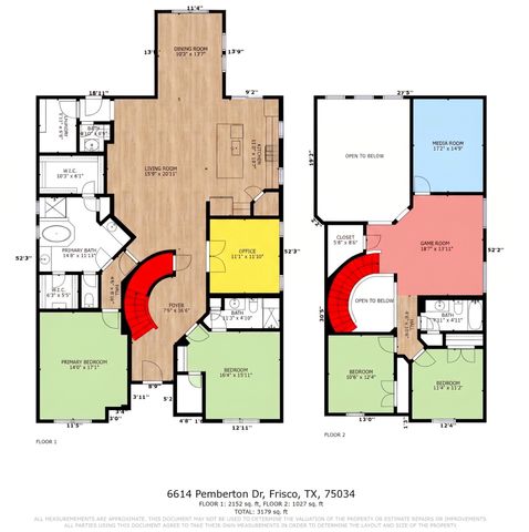 6614 Pemberton Drive, Frisco, TX 75034