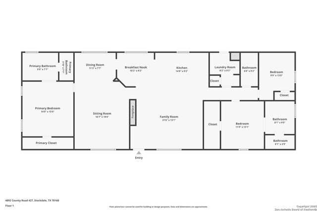 4892 County Road 427, Stockdale, TX 78160