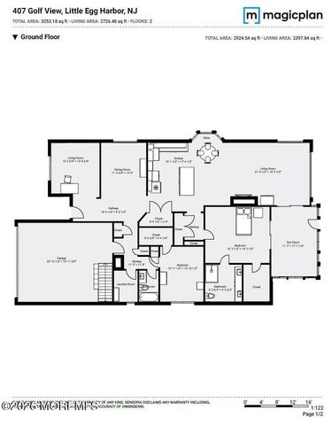 407 Golf View Drive, Little Egg Harbor, NJ 08087