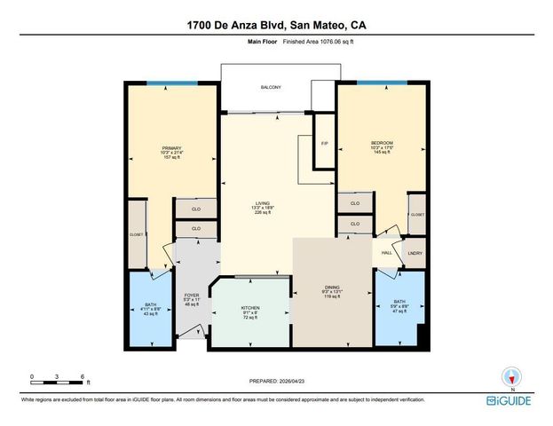 1700 De Anza Boulevard 108, San Mateo, CA 94403