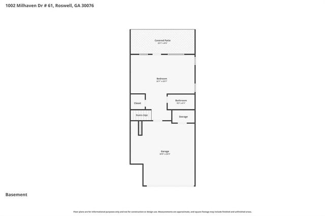 1002 Milhaven Drive 61, Roswell, GA 30076