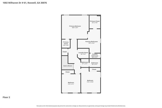 1002 Milhaven Drive 61, Roswell, GA 30076
