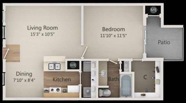 2809 W William Cannon DR I104, Austin, TX 78745