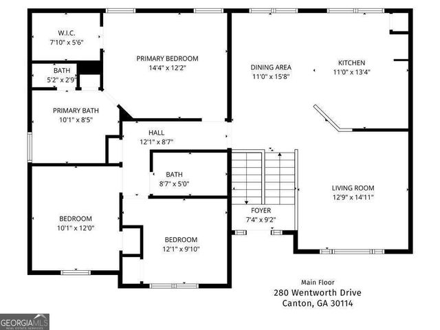 280 Wentworth Drive, Canton, GA 30114