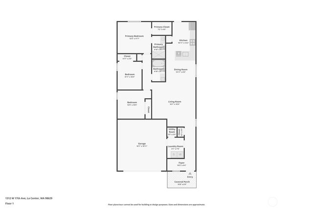 1312 W 17th Avenue, La Center, WA 98629