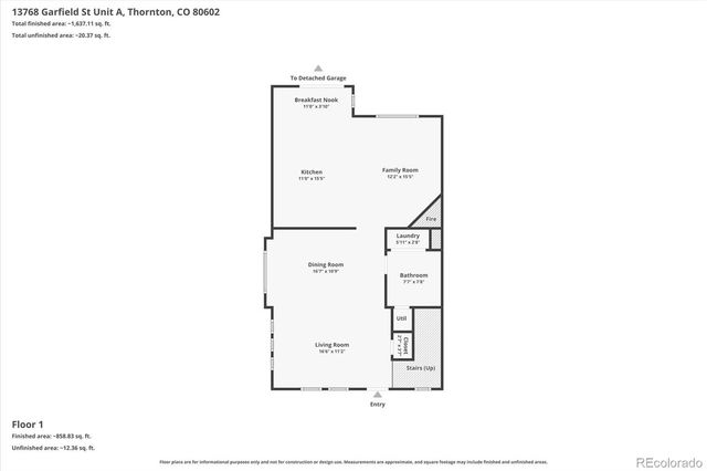 13768 Garfield Street A, Brighton, CO 80602