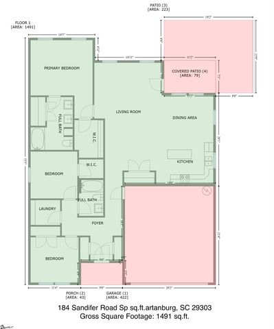 184 Sandifer Road, Spartanburg, SC 29303