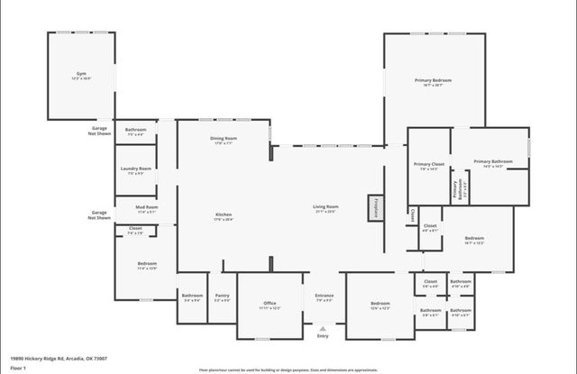 19890 Hickory Ridge Road, Arcadia, OK 73007