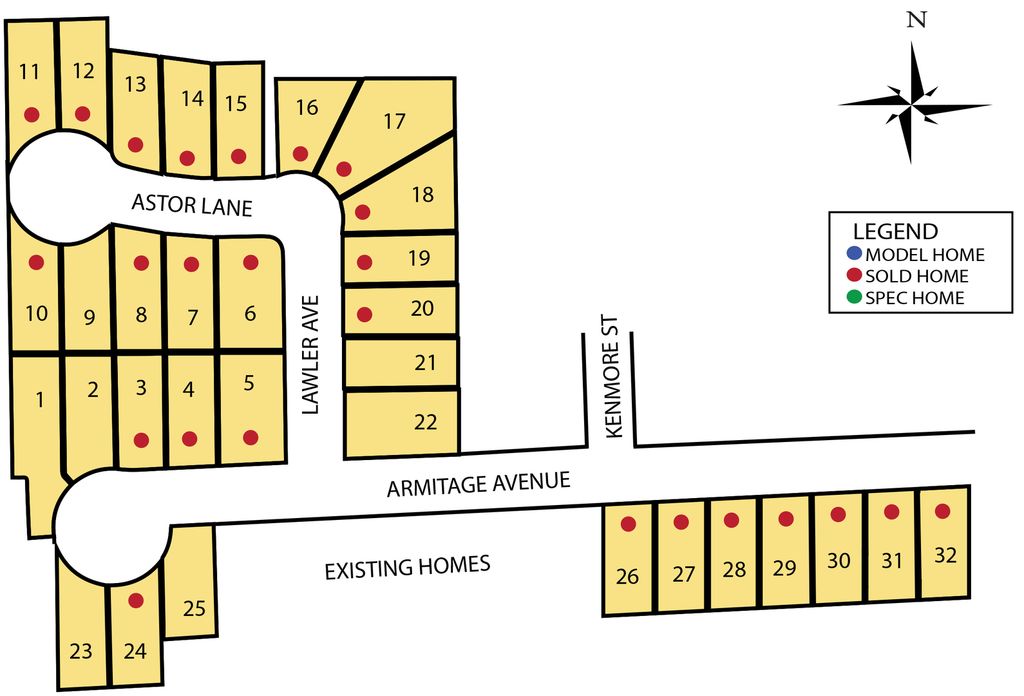 Image 1 of property listing at LOT #9 Armitage Avenue, Addison, IL 60101