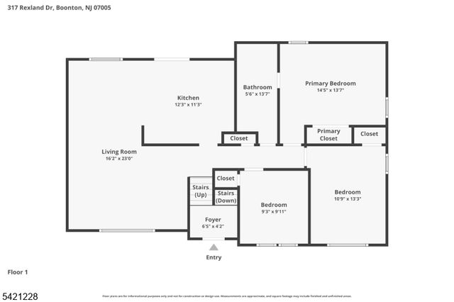 317 Rexland Dr, Boonton Town, NJ 07005