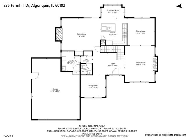 275 Farmhill Drive, Algonquin, IL 60102