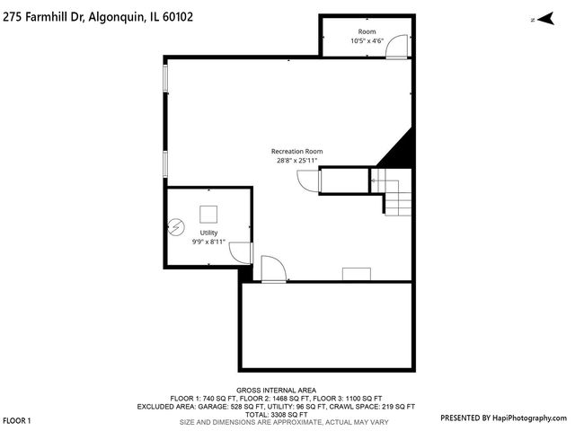 275 Farmhill Drive, Algonquin, IL 60102