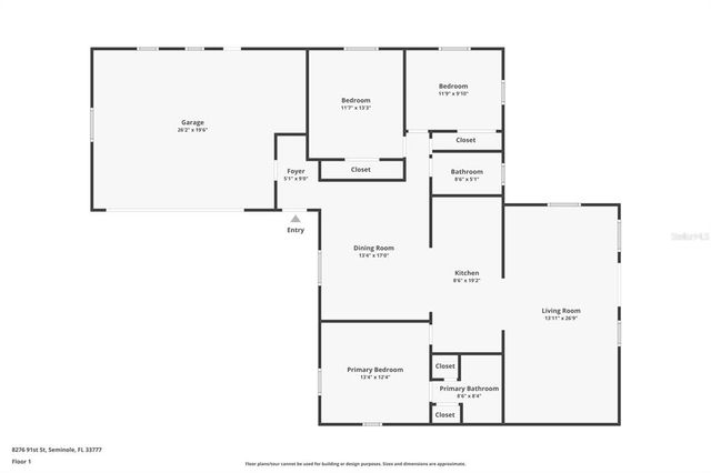 8276 91ST STREET, Seminole, FL 33777