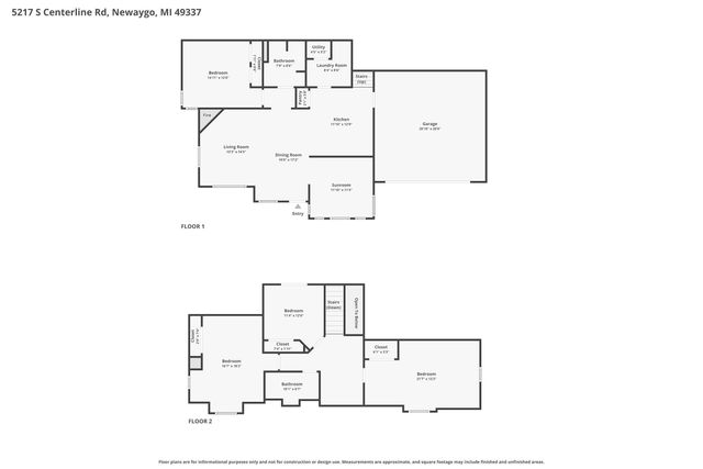 5217 S Centerline Road, Brooks Twp, MI 49337