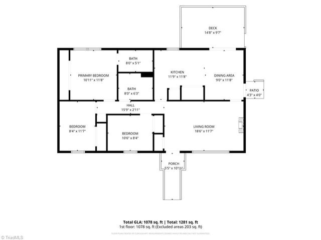 1014 Pine Lane, Eden, NC 27288