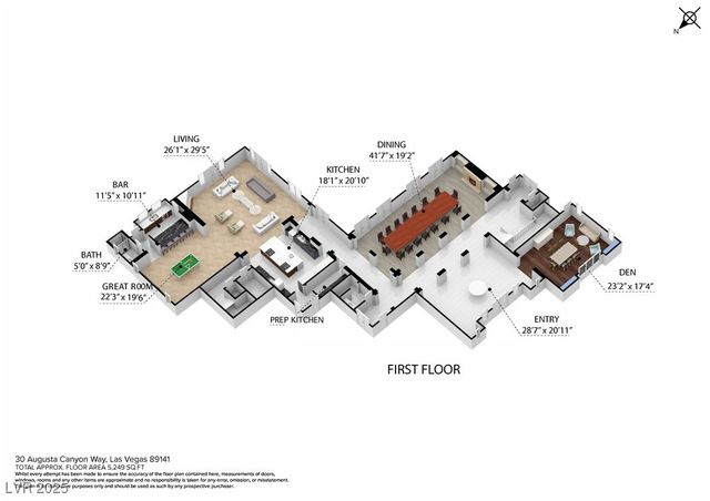 30 Augusta Canyon Way, Las Vegas, NV 89141