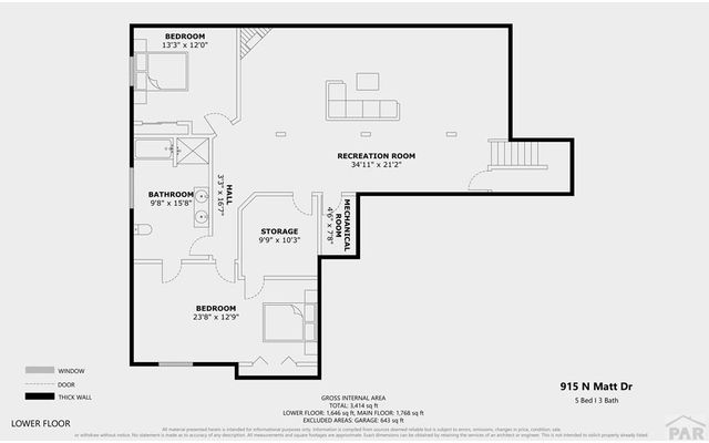 915 N Matt Drive, Pueblo West, CO 81007