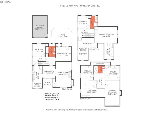 6627 Se 34TH Ave, Portland, OR 97202