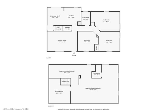 808 Memorial DRIVE, Kewaskum, WI 53040