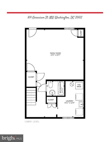 814 GERANIUM ST NW, Washington, DC 20012